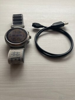 Coros Apex 2 Pro grey, nylonový řemínek - 2