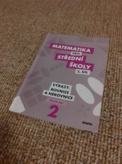 Učebnice a PS matematiky pro SŠ - 2