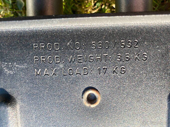 Nosič kol thule 2ks - 2