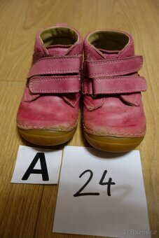 Dětské boty, kožené, vel. 24 - 2