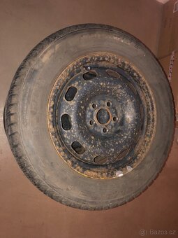 Zimní pneu na ocelových discích Octavia 1 - 2