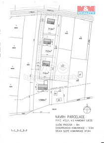 Prodej pozemku k bydlení, 4332 m², Kamenný Újezd - 2