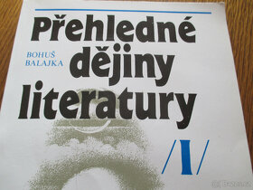 Přehledné dějiny literatury 1 - 2