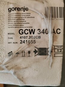 Varnou desku Gorenje GCW 340 AC - 2
