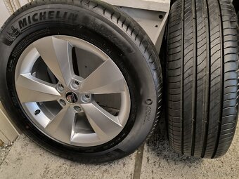 ALU kola Škoda Kodiaq 5x112 r17 Originál,NOVÉ 99% Michelin - 2