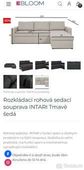 Rozkládací gauč - 2