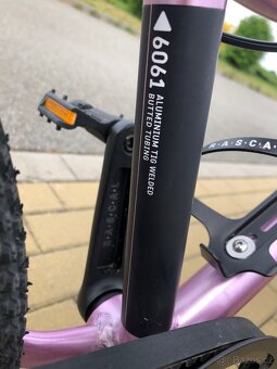 Prodám detske kolo rascal 20 růžové - 2