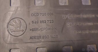 Gumová podložka do kufru Škoda Fabie combi - 2