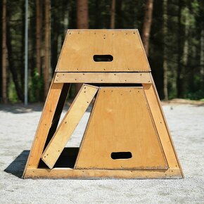Set 4 Vault boxes, překážka na parkour (použité) - 2