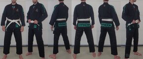 BJJ Gi Hypnotik ZenRoll V2 [100% HEMP] MODRÉ A3 (poslední ku - 2