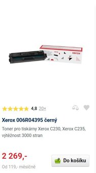 Prodam toner na xerox cerny - 2