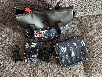 Komplet cybex priam indigo blue + podvozek rosegold - 2