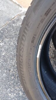 Sada letni pneu Bridgestone 225/45-17 vzorek 5-5,5mm - 2