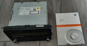 VW autorádio RCD 310 – 2DIN - 2