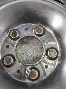 Plechové disky BMW 16", 7Jx16H2 IS31 + čidla tlaku - 2