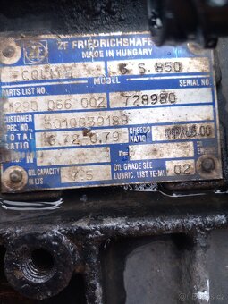 Prevodova skrin renault midlum ecolite 6s850 - 2