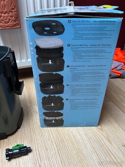 Prodám akvarijní filtr Tetra Teč EX 800 plus - 2