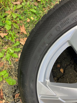 Alu disk originál Audi 18" + zimní pneu 225/55 R18 Conti - 2