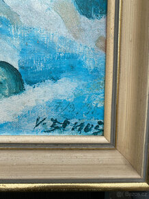 Zimní zátiší. Vincenc Beneš. Reprodukce - 2