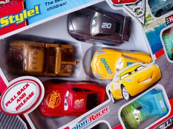 Auta Cars blesk McQueen Burák - 2