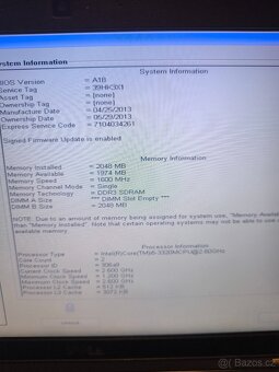 Dell latitude 6230 na díly -blok bios - 2