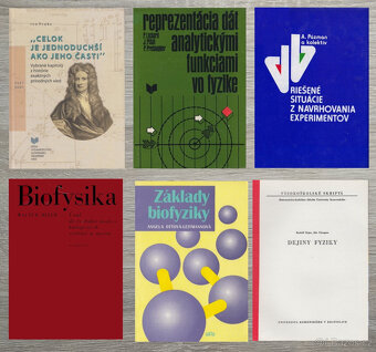 Různé knihy z fyziky - 2