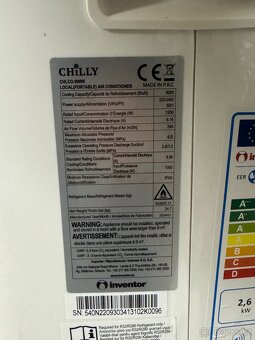 Mobilní klimatizace Inventor Chilly - 2
