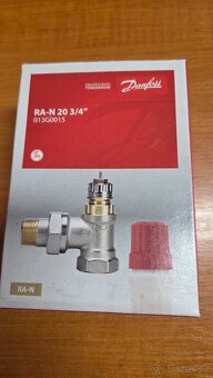 Termostatický rohový ventil DANFOSS 3/4" - 2