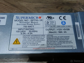 Serverový zdroj Supermicro SP700-1R - 2