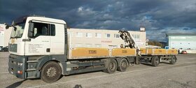 MAN TGA 26.530 s HR TEREX ATLAS + nákladný príves PLATAL - 2