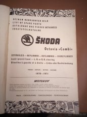 škoda octavia combi-seznam náhradních dílů-originál - 2