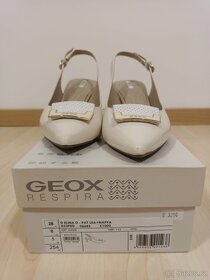 Svatební krémové boty Geox vel. 38 - 2