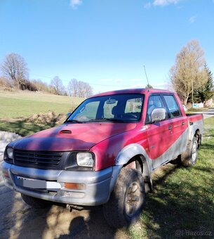 Mitsubishi L200 4WD - TD na opravu nebo na díly - 2