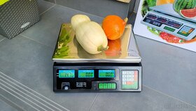 Digitální stolní váha ACS do 15 kg dílek 1g, počítání cen - 2