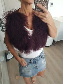 Vesta pravá kozešina - 2