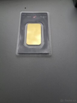 Zlatý investiční slitek 1 oz (31,1g) Argor-Heraeus - 2