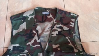 Maskáčová vesta, vel. XXXL NOVÁ - 2