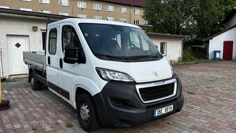 Peugeot Boxer 2.2 valník 7 míst rok 2016 130 000km CZ DPH - 2