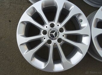 Disky originál Mercedes 17", rozteč 5x112,ET 38, šíře 6,5J - 2