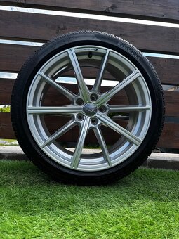 Alu kola 5x112 r19 s pneu (Audiss) - 2