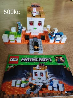 Lego Minecraft různé druhy - 2