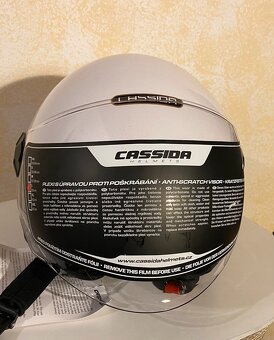 Helma na motorku Cassida Handy Plus Linear vel. L - 2