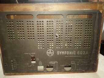 Staré rádio Symfonic 603A - 2