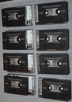 MAXELL XL II - S 90min, typ II CrO2, celkem 8ks - 2