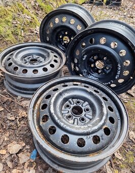 Plechové disky Toyota 5x100 16" - 2