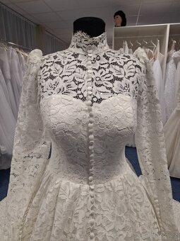 Svatebni saty velikost 38 - 2