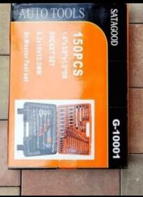 Sada nářadí, Gola 150 dílů, Cr-V, nová - 2