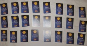 Sběratelské karty Shell V-Power Ferrari, celá sada - 2