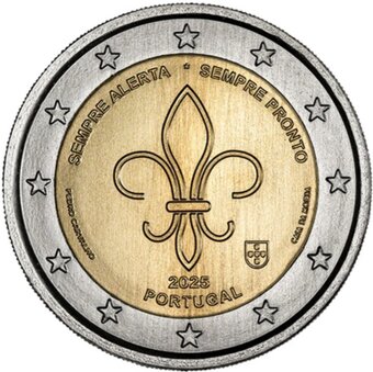 2 Euro Portugalsko pamětní mince 2019 - 2025 - vyberte si - 2