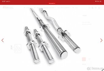 Prodám posilovací lavici s příslušenstvím - 2